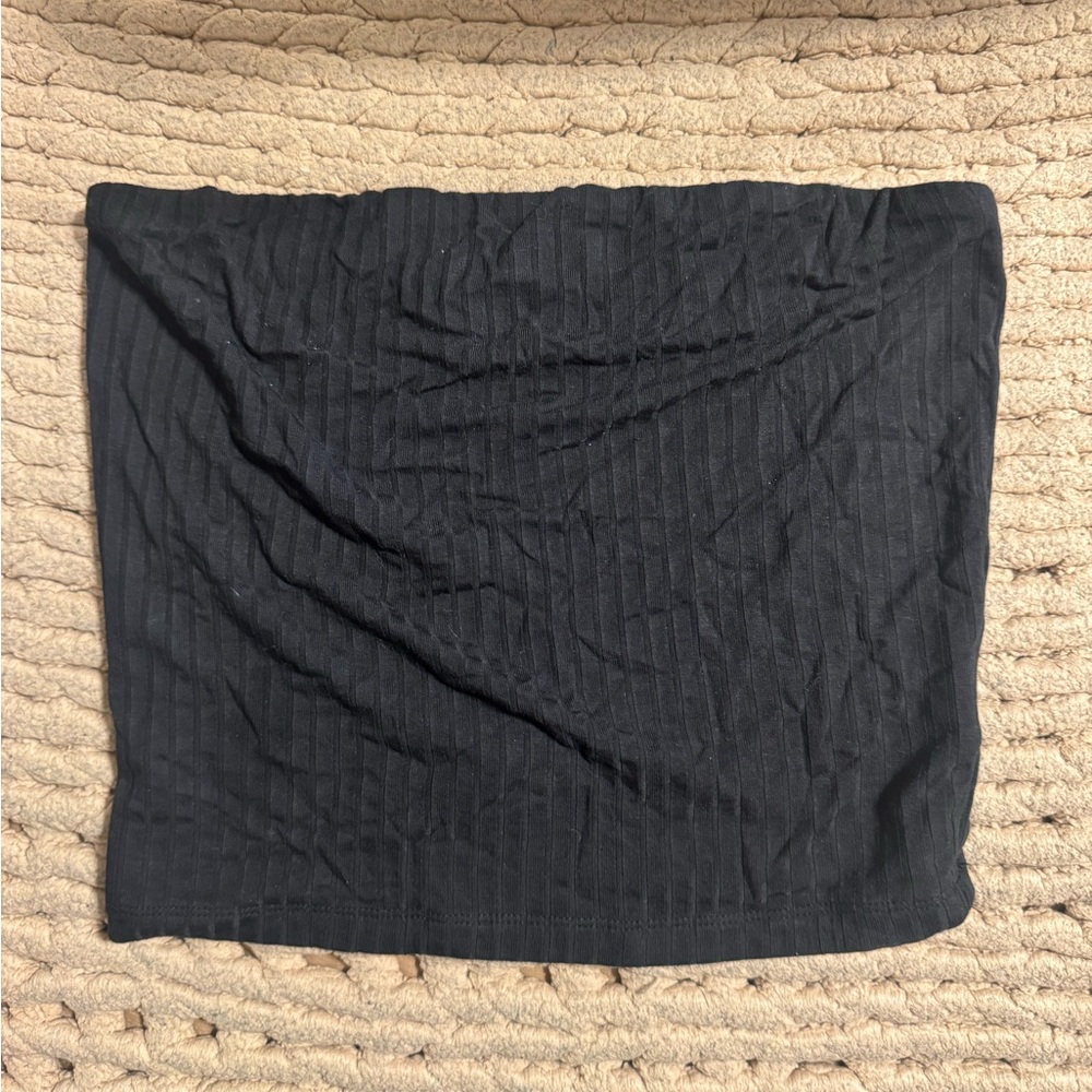 Elegant Black Women's Tube Top